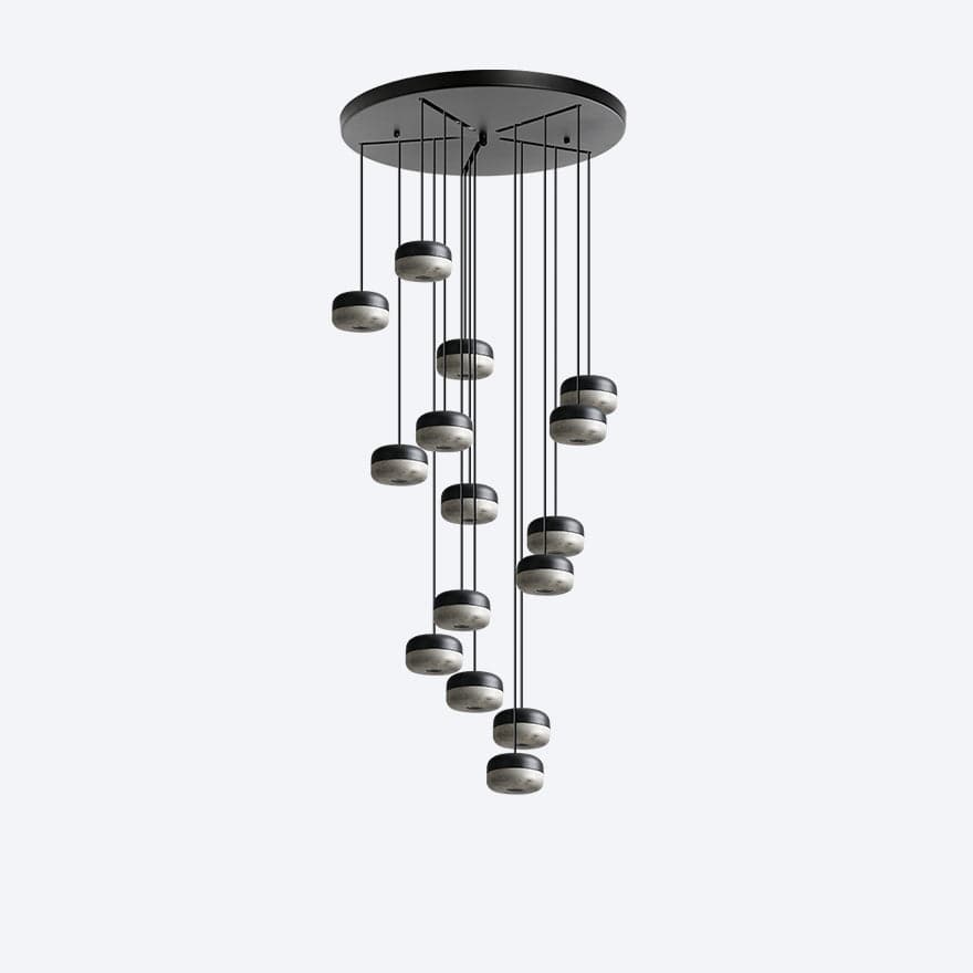 COLADA 15 DROP CHANDELIER