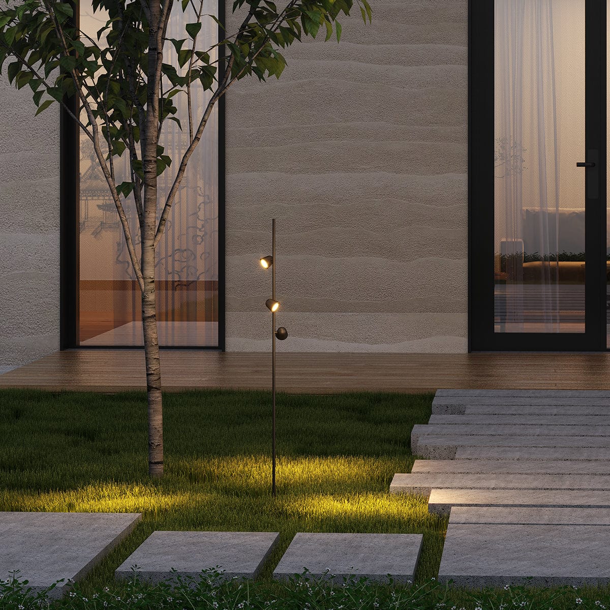LOTOS 3 OUTDOOR SPOTLIGHT