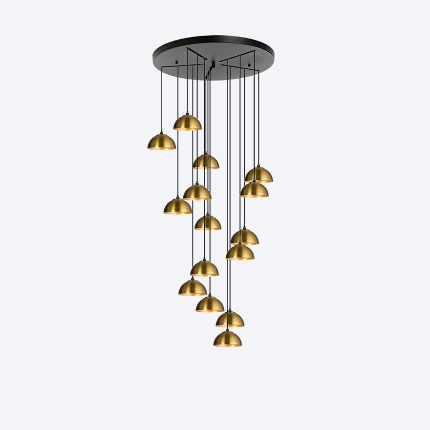 YOSH SHADE 15 DROP CHANDELIER
