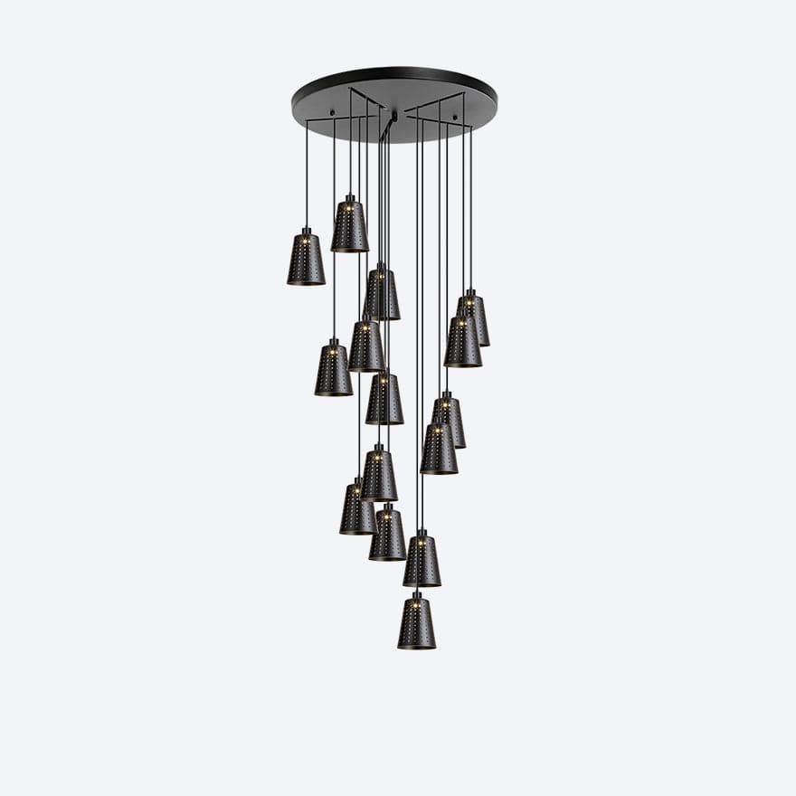 YOSH SHADE 15 DROP CHANDELIER