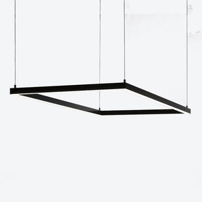 About Space Lighting  ASP FORTON RECTANGLE COMPLETE LED Strip pendant light