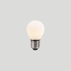 About Space Lighting G45 3W E27 2.7K PORCELAIN Light Bulb