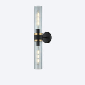 About Space Lighting Georgia Glass Ribbed Wall Light