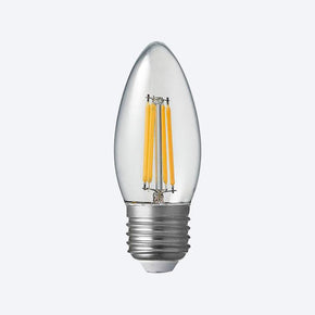 About Space Lighting LED Filament Candle Globe E27 4 watt 2700 kelvin 12 volt