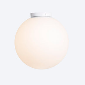 SKYBALL SURFACE CEILING LIGHT WHITE STEEL PE ABOUT SPACE LIGHTING