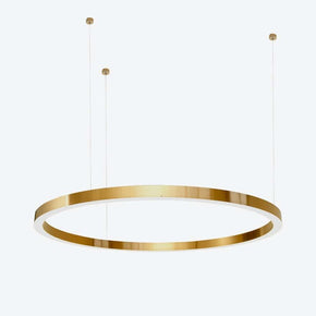 About Space Lighting Hoop LED 40 x 0 Custom Pendant Light