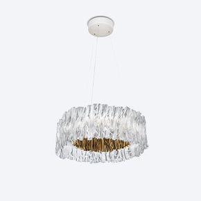 About Space European Made in Italy Accordeon pendant light