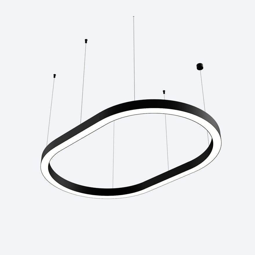 Oval led on sale pendant light