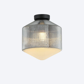 Camilla Ceiling Lighting Smoke Glass