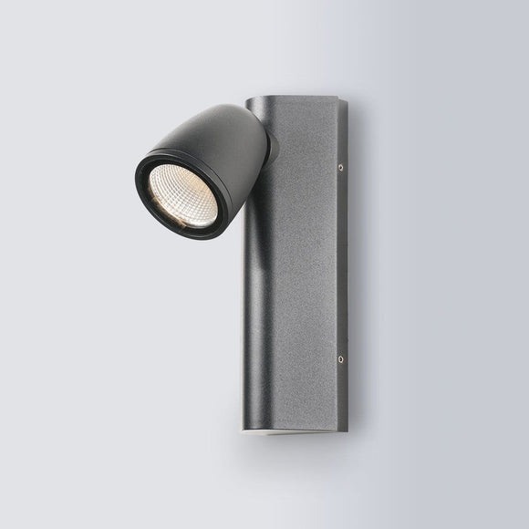 FLARA OUTDOOR WALL LIGHT DARK GREY