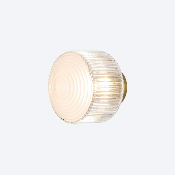 About Space Lighting Forte with Camilla Glass Wall Light 