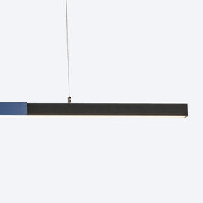 ASP FORTON TRACK COVER COMPLETE LED LINEAR PENDANT BLUE ALUMINIUM ABOUT SPACE LIGHTING