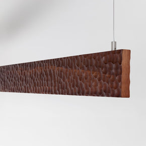 GROVE RECTANGULAR TIMBER LINEAR PENDANT
