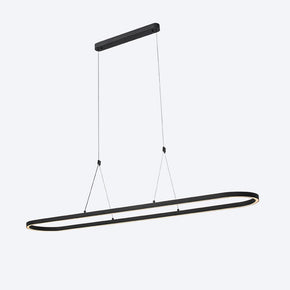 LOVA LED PENDANT BLACK ALUMINIUM PMMA ABOUT SPACE LIGHTING