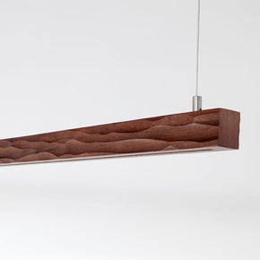RIDGES SQUARE TIMBER LINEAR PENDANT
