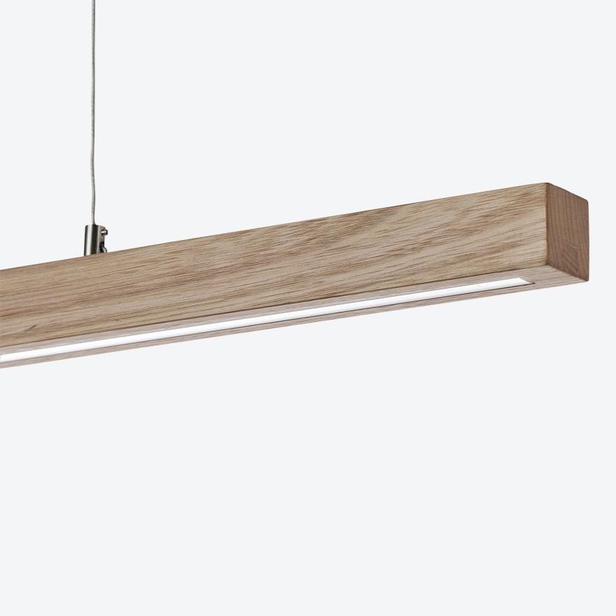 Wooden linear light hotsell