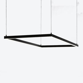About Space Lighting  ASP FORTON RECTANGLE COMPLETE LED Strip pendant light 