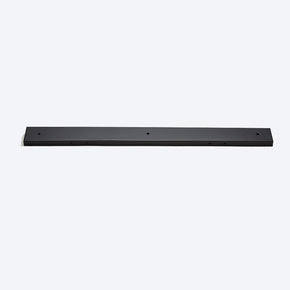 Ceiling Palte 3 long linear black