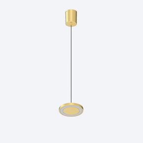 Disca LED Pendant Light Brass