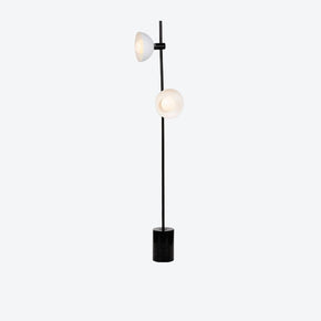 Duplo Floor Lamp With Cambio Shades