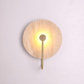 About Space Lighting Florence Travertine LED Wall Light 