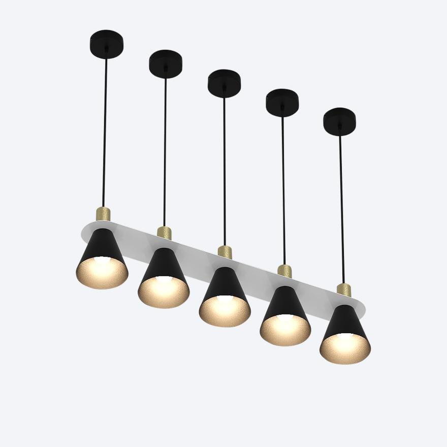 Track outlet lighting shades