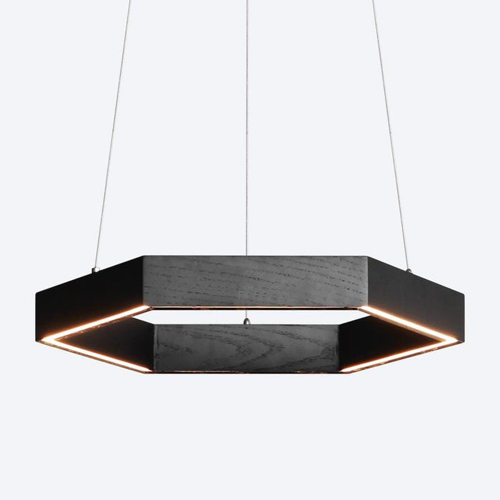 Hexagon pendant light on sale fixture